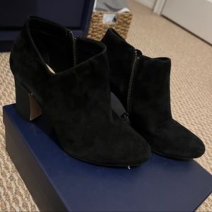Black Suede Ankle Booties by Splendid